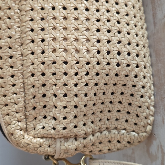 Clare V Midi Sac In Cream Rattan - Picture 7 of 16